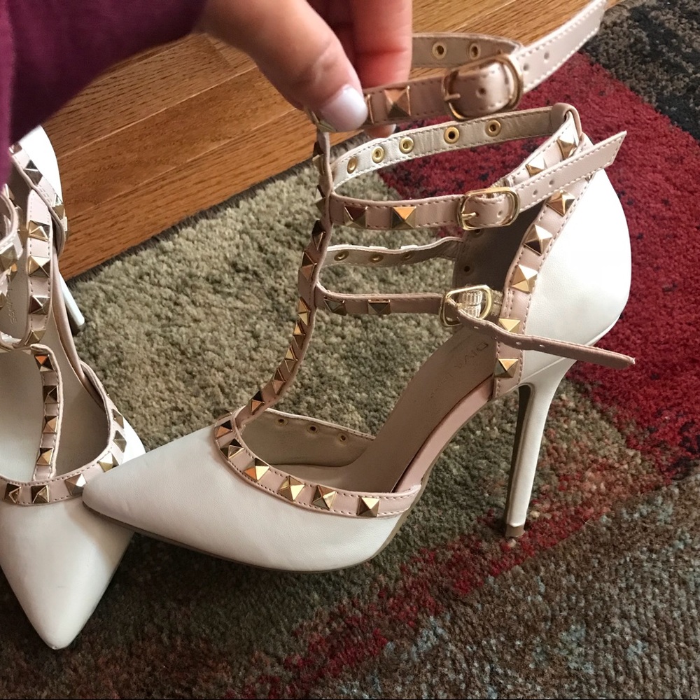 Cute Charlotte Russe heels worn only once!!!!